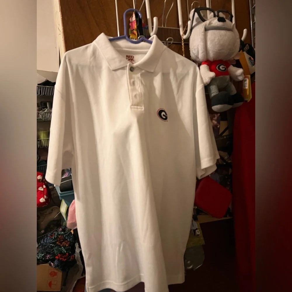 Georgia White short sleeve shirt. - Picture 3 of 4